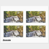 STICKER RECTANGULAIRE LES CHUTES D'EAU (Feuille)