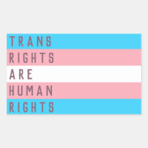Les droits transgenres sont un drapeau transgenre 