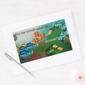Sticker Rectangulaire Les Écoles Sont Diverses (Enveloppe)