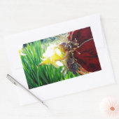 Sticker Rectangulaire Les fées dans les jonquilles (Enveloppe)