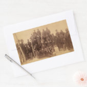 Sticker Rectangulaire Les guerriers du buffle : la cavalerie noire améri (Enveloppe)