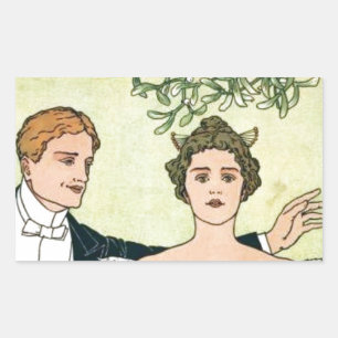 Sticker Rectangulaire Les Lovers