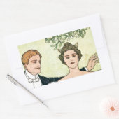 Sticker Rectangulaire Les Lovers (Enveloppe)