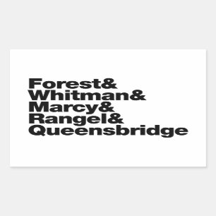 Sticker Rectangulaire Les projets