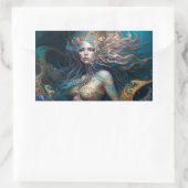 Sticker Rectangulaire Les rêves d'Imaginaire de sirène (Sac)