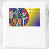 Sticker Rectangulaire Les Sages Le Cherchent Encore ! (Sac)