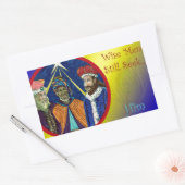 Sticker Rectangulaire Les Sages Le Cherchent Encore ! (Enveloppe)