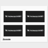 Sticker Rectangulaire Les sans conséquences Nous le peuple TOUT le peupl (Feuille)