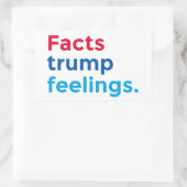 Sticker Rectangulaire Les sentiments trompeurs (Sac)