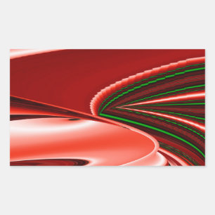 Sticker Rectangulaire L'esprit de l'amour et de l'espoir Abstrait 3D Rai