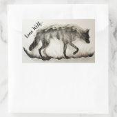 Sticker Rectangulaire L'essence de la nature (Sac)