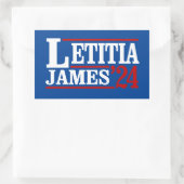 Sticker Rectangulaire Letitia James 2024 (Sac)