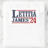 Sticker Rectangulaire Letitia James 2024 (Sac)