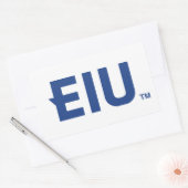 Sticker Rectangulaire LETTRE bloc EIU (Enveloppe)