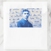 Sticker Rectangulaire Lettre De Kafka (Sac)