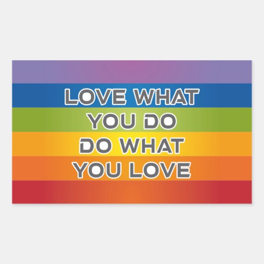 Sticker Rectangulaire Lettres de mots de paix - Drapeau sur Arrière - pl (Devant)