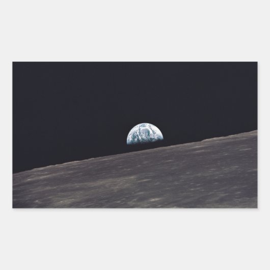 Sticker Rectangulaire Lever de Terre (Devant)