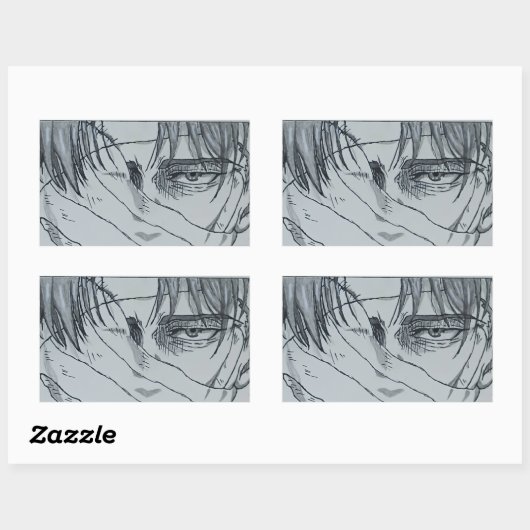 Sticker Rectangulaire Levi.. (Feuille)