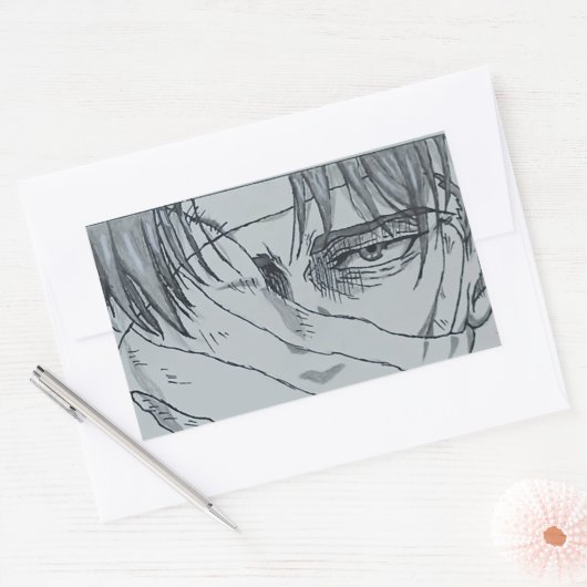 Sticker Rectangulaire Levi.. (Enveloppe)