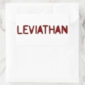 Sticker Rectangulaire Léviathan (Sac)