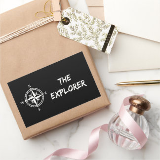 Sticker Rectangulaire L'explorateur