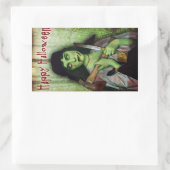 Sticker Rectangulaire L'horreur d'Halloween (Sac)