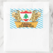 Sticker Rectangulaire Libanais classe (Sac)