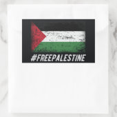 Sticker Rectangulaire Libérer la Palestine (Sac)