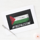 Sticker Rectangulaire Libérer la Palestine (Enveloppe)