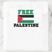 Sticker Rectangulaire Libérer la Palestine (Sac)