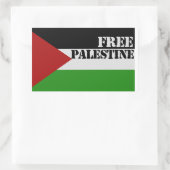 Sticker Rectangulaire Libérer la Palestine (Sac)