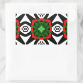 Sticker Rectangulaire Libérez l'herbe_ (Sac)