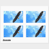 Sticker Rectangulaire Liberté (Feuille)