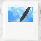 Sticker Rectangulaire Liberté (Sac)