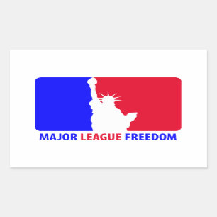 Sticker Rectangulaire Liberté de ligue