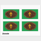 Sticker Rectangulaire Libra 2008 (Feuille)