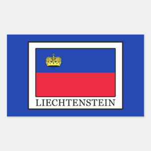 Sticker Rectangulaire Liechtenstein
