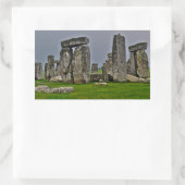 Sticker Rectangulaire Lieu historique antique de Stonehenge (Sac)