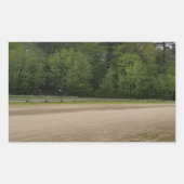 Sticker Rectangulaire Lieux simples (Devant)