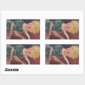 Sticker Rectangulaire Lil Pee (Feuille)