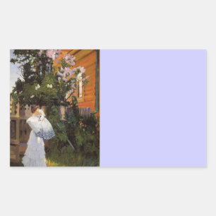 Sticker Rectangulaire Lilacs au soleil