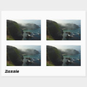 Sticker Rectangulaire L'île de Foggy Anacapa aux îles Channel (Feuille)