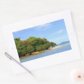 Sticker Rectangulaire L'île de Palawan (Enveloppe)