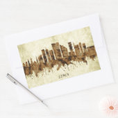 Sticker Rectangulaire Lima Pérou (Enveloppe)