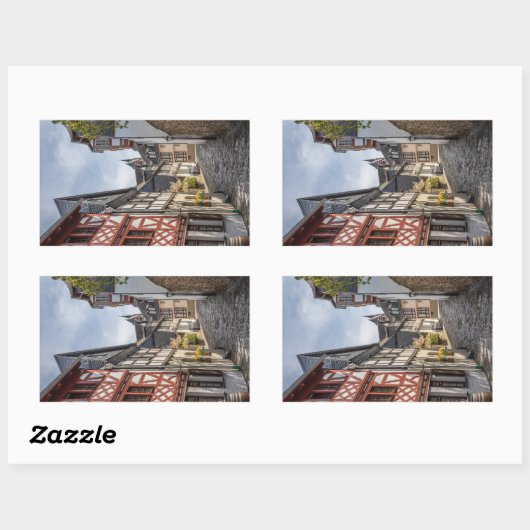 Sticker Rectangulaire Limburg Lahn Allemagne (Feuille)