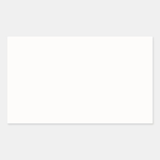 Sticker Rectangulaire Linge blanc (Devant)