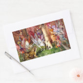 Sticker Rectangulaire L'intrus John Anster Fitzgerald (Enveloppe)
