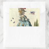 Sticker Rectangulaire l'invitation (oblong) (Sac)