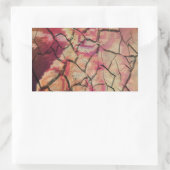 Sticker Rectangulaire Lion Elégant Terre : Hakuna Matata Design textuel (Sac)