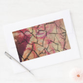 Sticker Rectangulaire Lion Elégant Terre : Hakuna Matata Design textuel (Enveloppe)